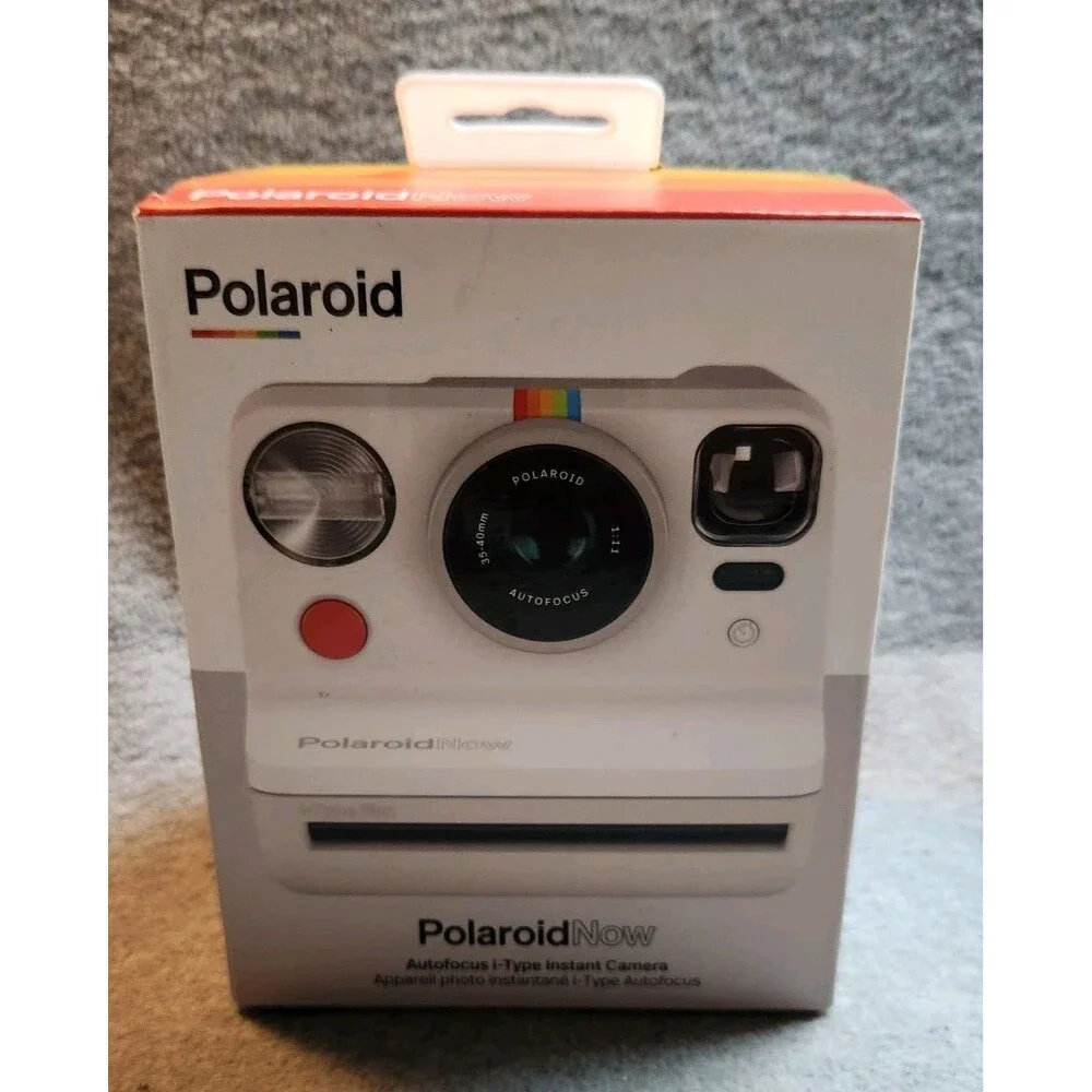 Polaroid Now Autofocus I-Type Instant Camera White